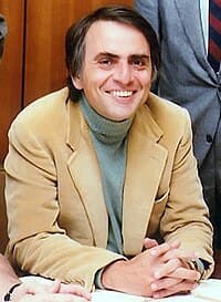 Portrait of Carl Sagan