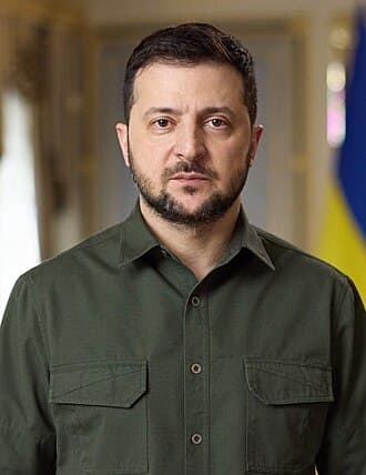 Portrait of Volodymyr Zelenskyy